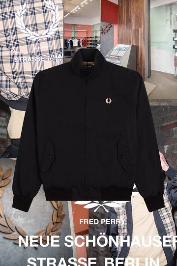 Black Fred Perry J2837 Men's Jackets | PH 1199DFMN